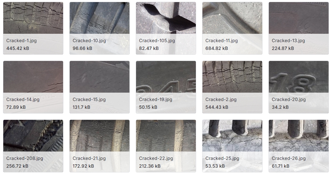 轮胎纹理图像识别数据集