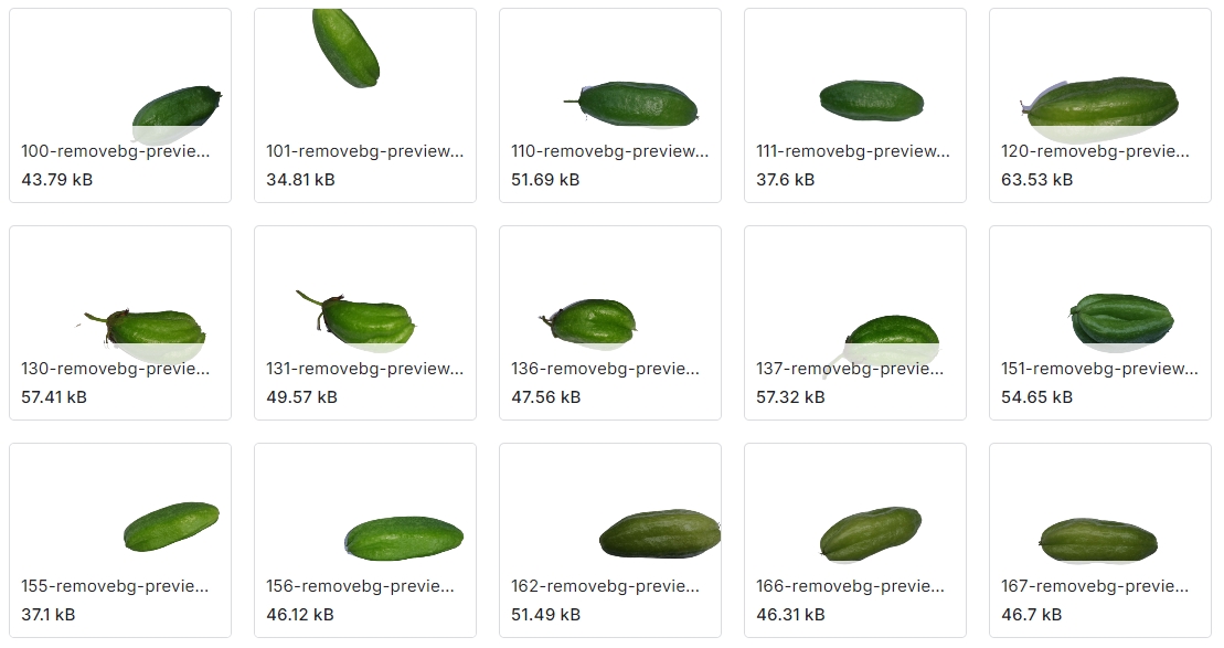 奇异水果图像分类数据集