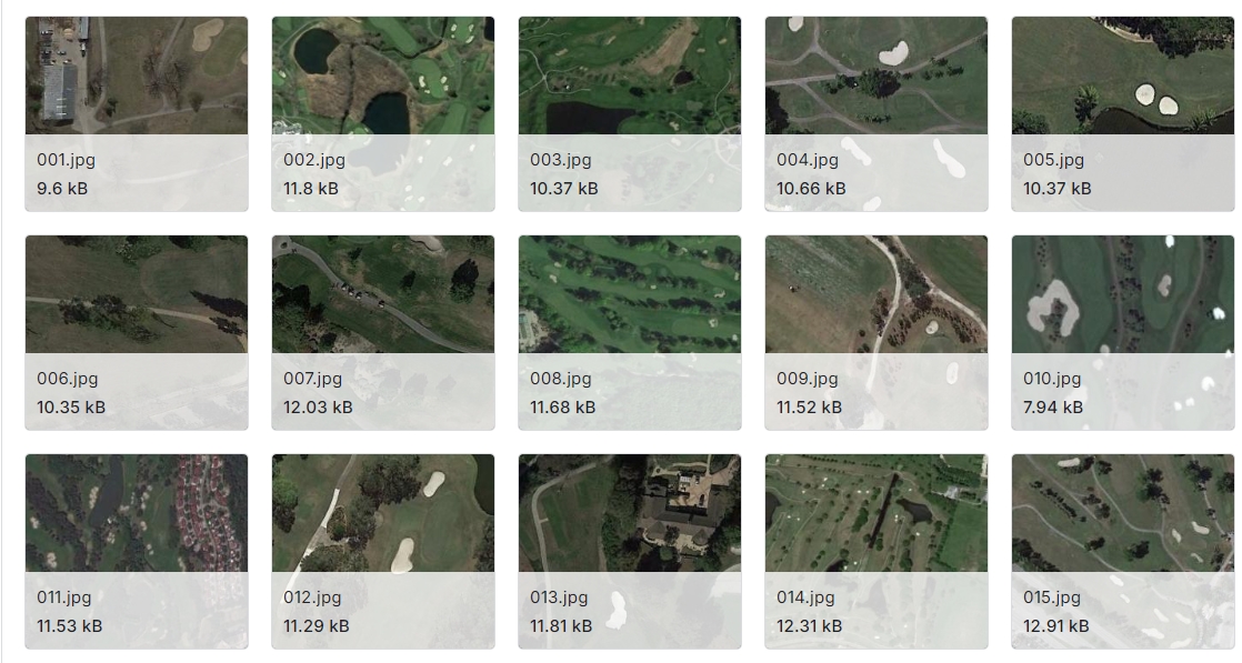 城市的航拍图像数据集
