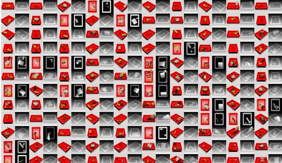 基于物理的元字宙合成进行视觉驱动的机器人抓取的大规模基准图像数据集