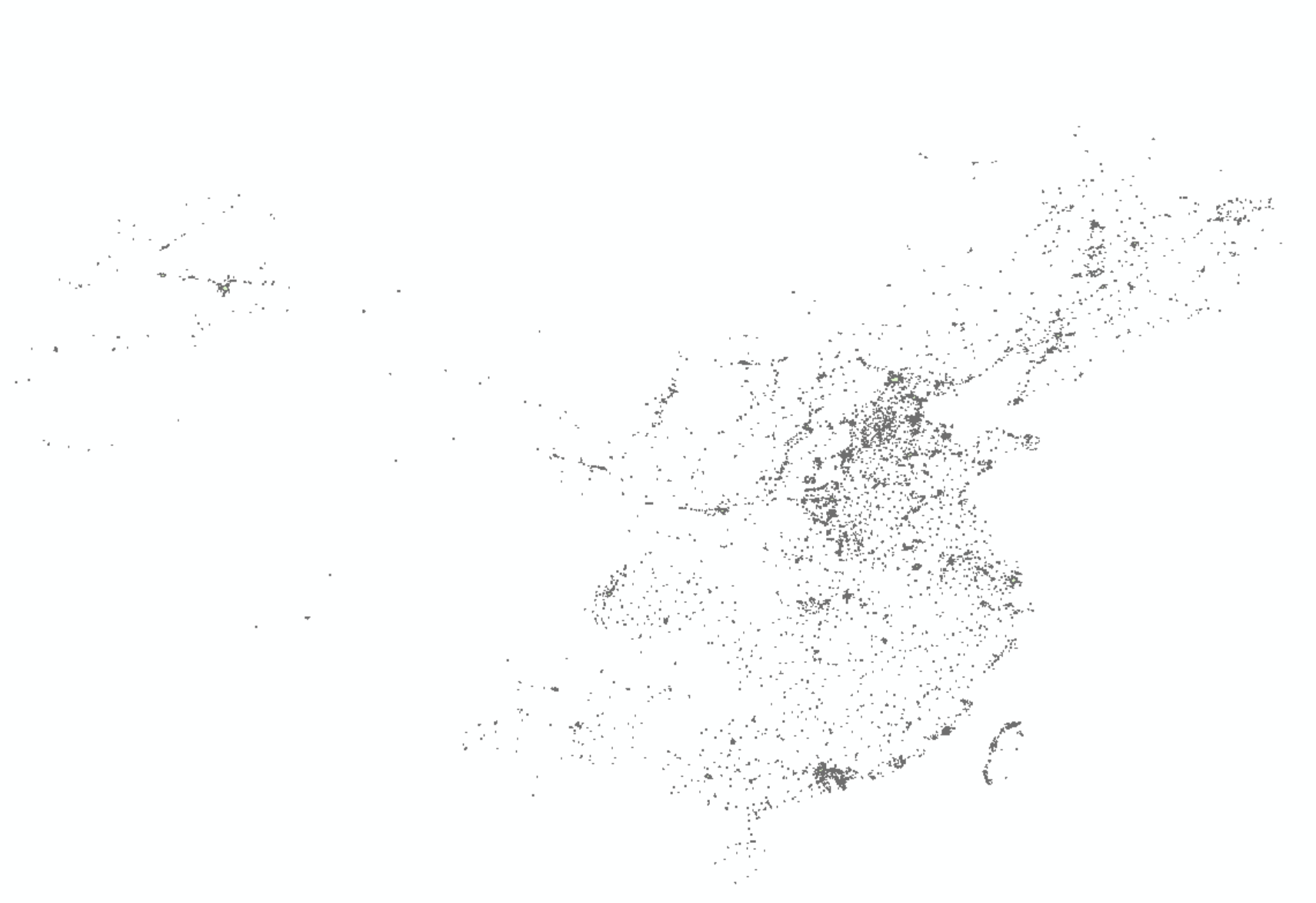 1995年我国城市矢量边界数据