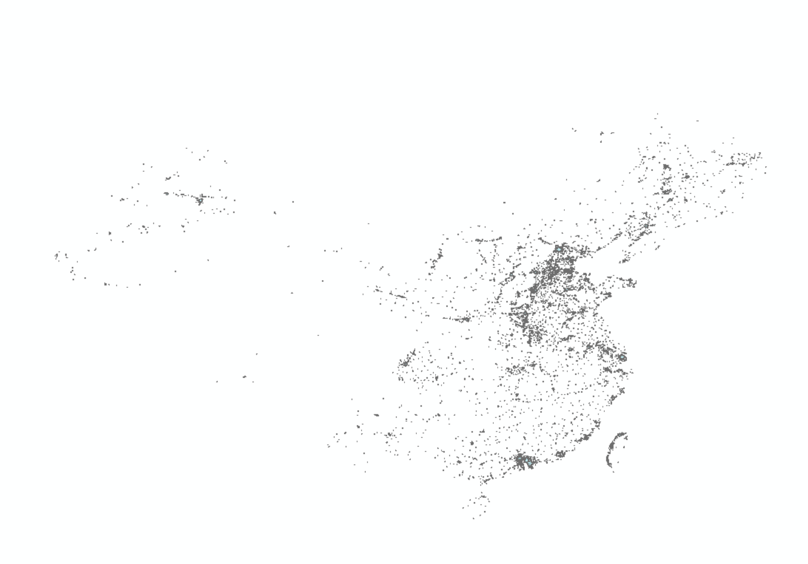 2000年我国城市矢量边界数据