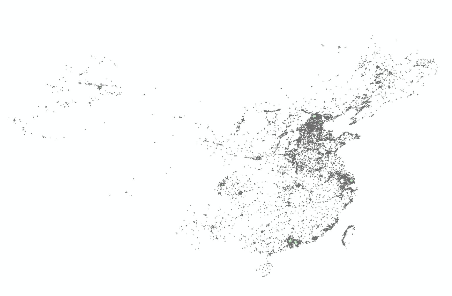 2010年我国城市矢量边界数据