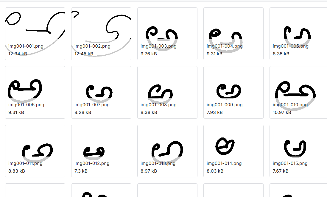 16.4k 手写 Kannada 字符图像数据集