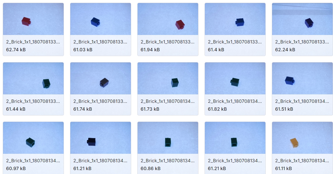 乐高积木分类-图像识别数据集