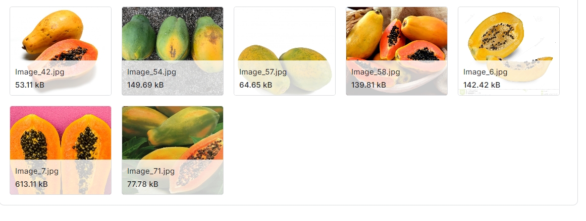 水果分类图像数据集