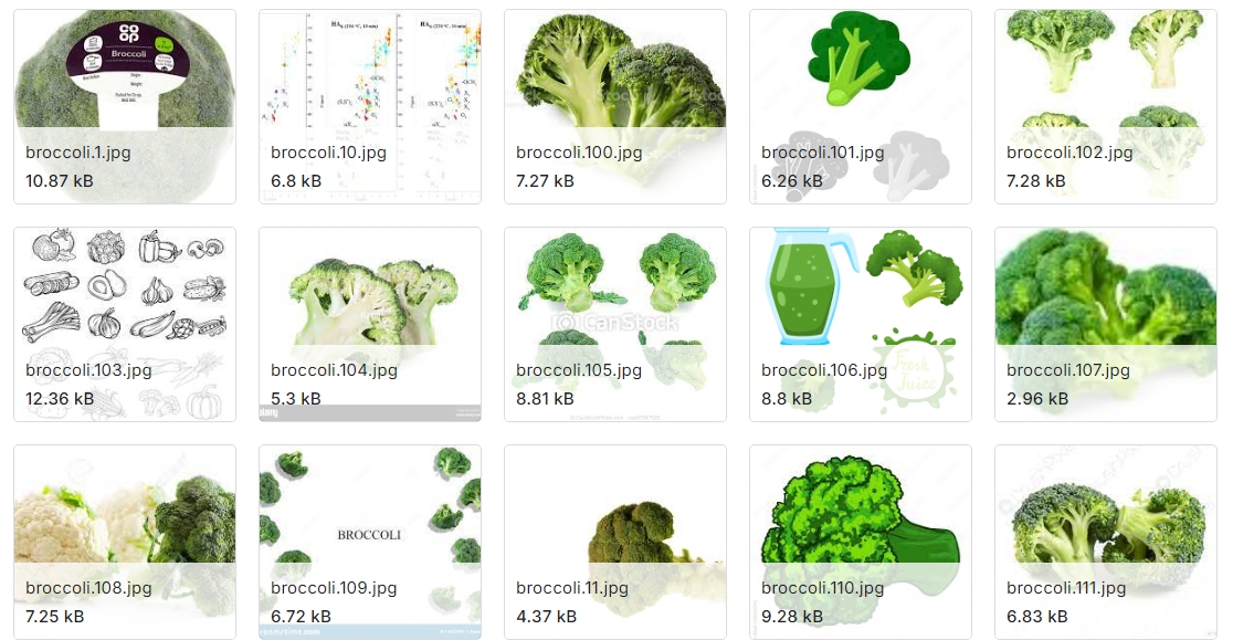 多类食品图像数据集