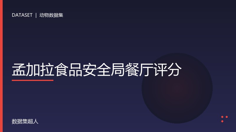孟加拉食品安全局餐厅评分数据集